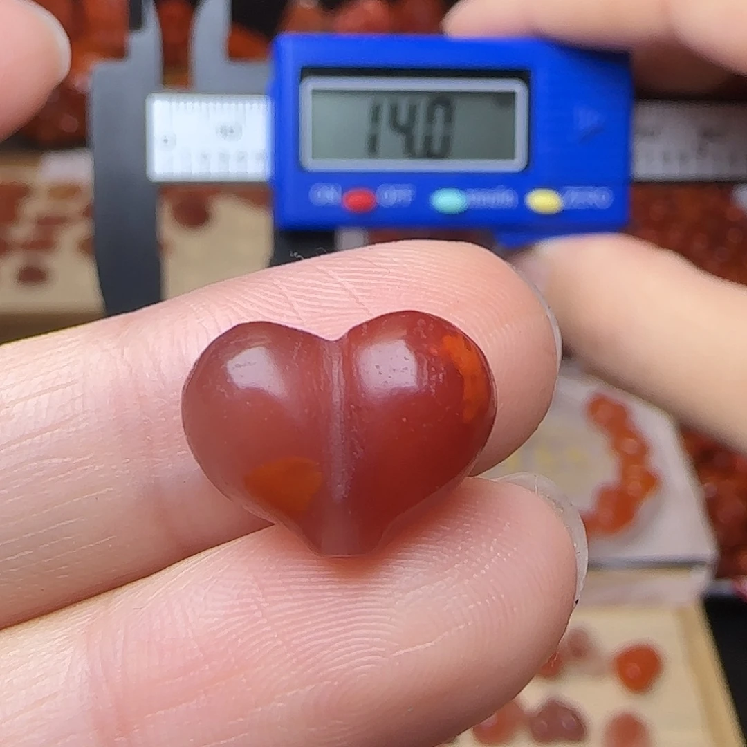 南红玛瑙未镶嵌吊坠(不含链)