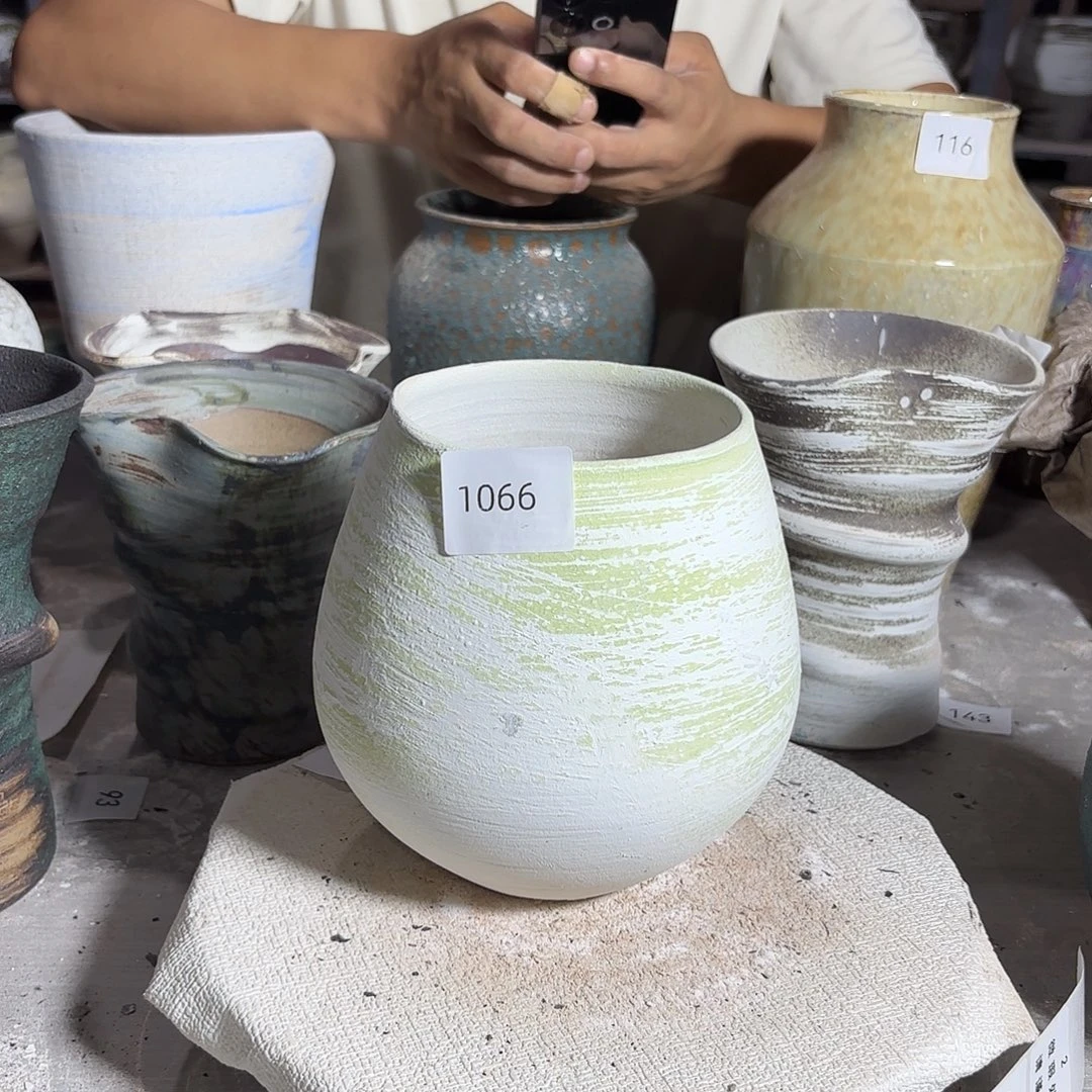 摆件1066，景德镇有孔瑕疵处理