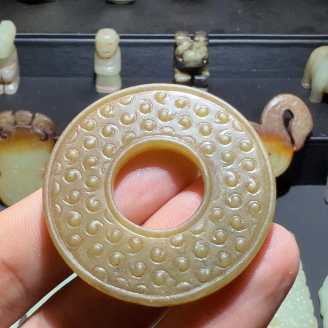 未镶嵌和田玉（糖玉）挂件豪**丈