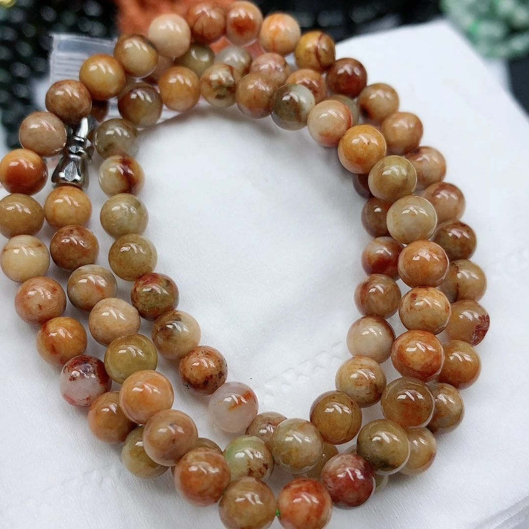 翡翠颈饰未镶嵌手串