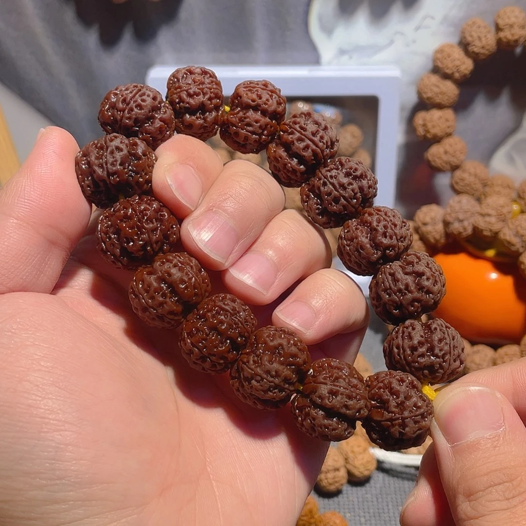 手串金刚菩提22/23矮桩梅花双龙