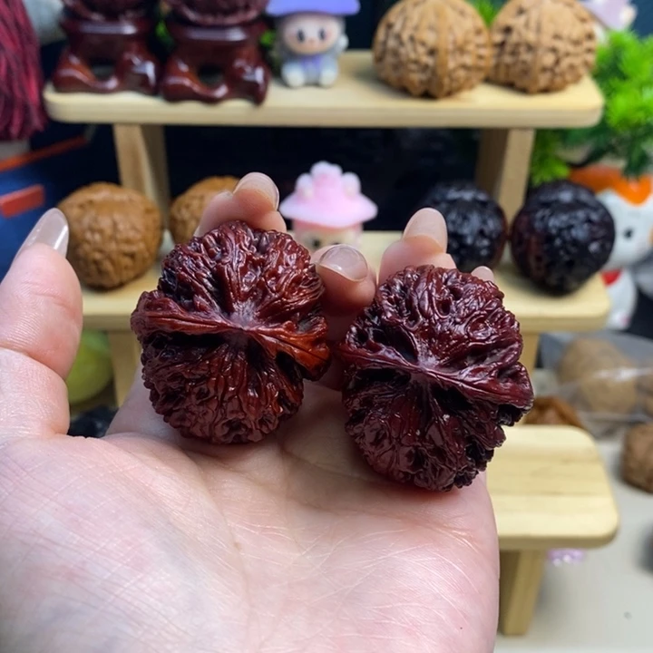 文玩核桃吊坠地闷红苹果36尺肚40