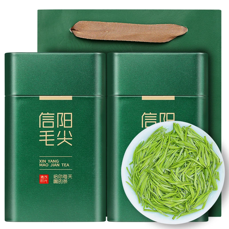 【2罐装】河南信阳毛尖 特级芽头 2025新茶春茶正宗茶叶绿茶栗香型