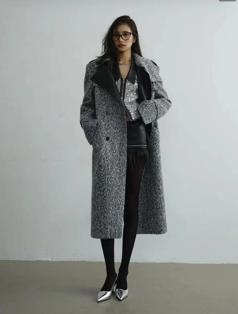 【专属链接按照编码下单】宽松大码气质休闲百搭时尚韩版秋冬女大衣