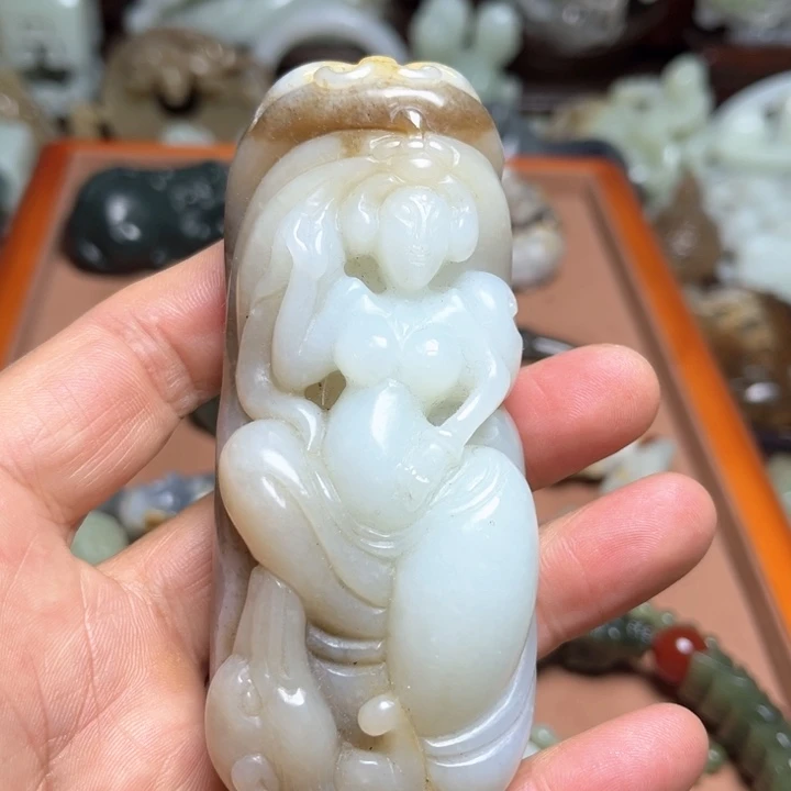 未镶嵌和田玉（糖玉）珠宝奇石