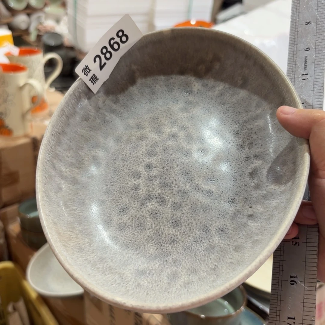 陶瓷2868 微瑕陶瓷餐具1个