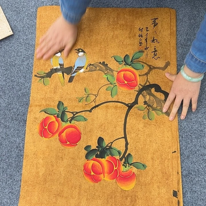 国画纯手绘作品图