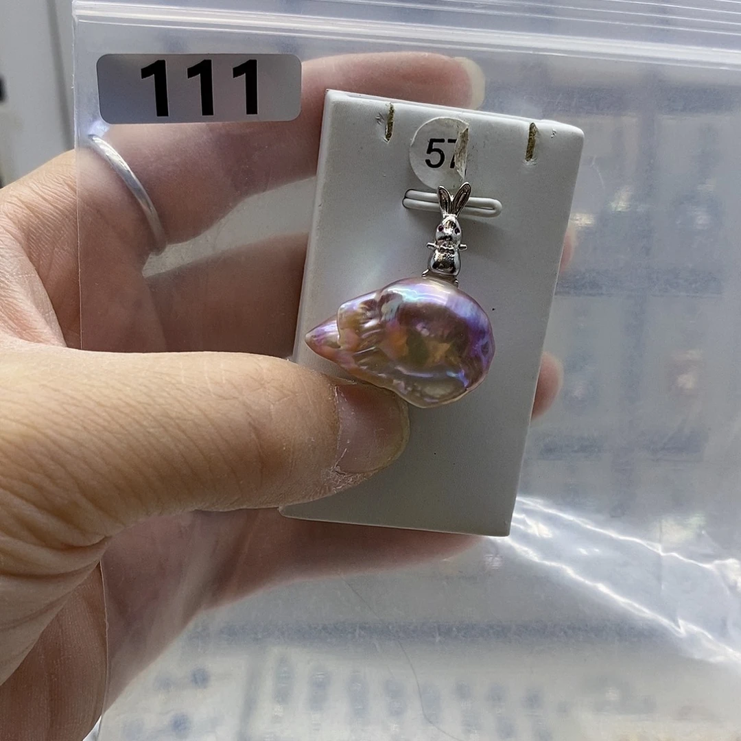 颈饰合金淡水珍珠晓*