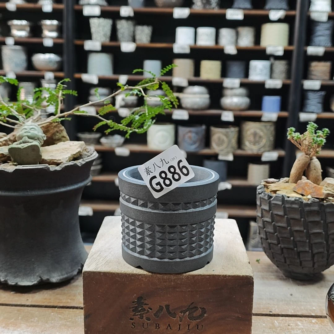 陶瓷素八九陶瓷内口7.5高7.5