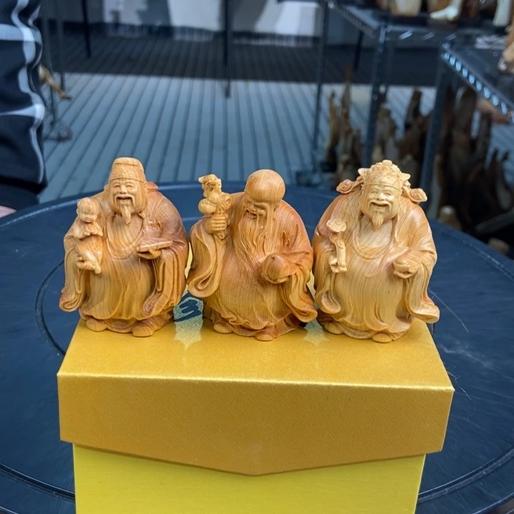 柏木（崖柏）福禄寿三个