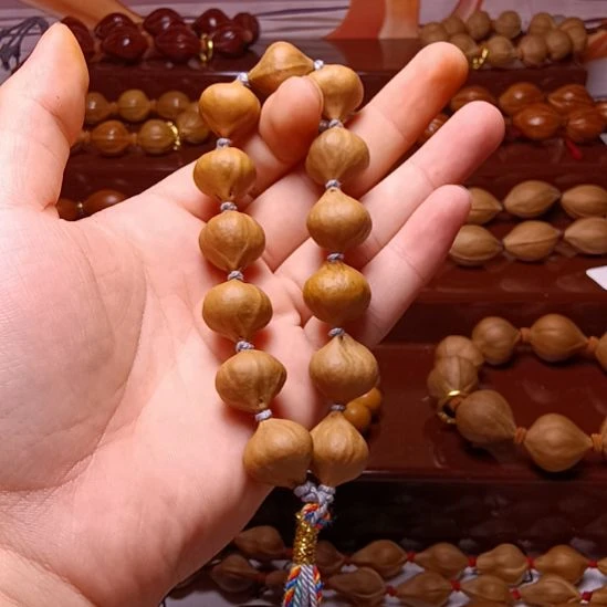 手串/手链橄榄核橄榄核三花黄胖铁核手串