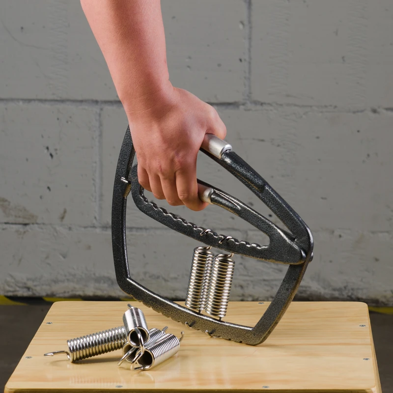 李小龙铝柄握力器 家用臂力腕力训练器 力度可调赠手胶握力器套装