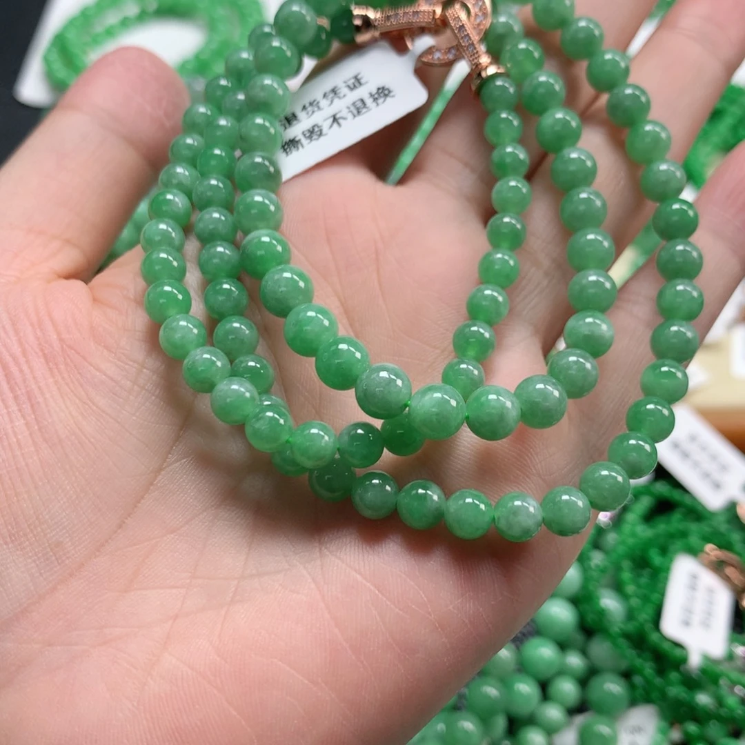 翡翠未镶嵌手链翡翠