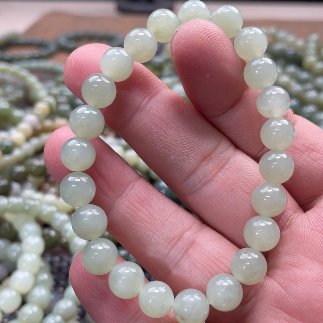 和田玉手链未镶嵌