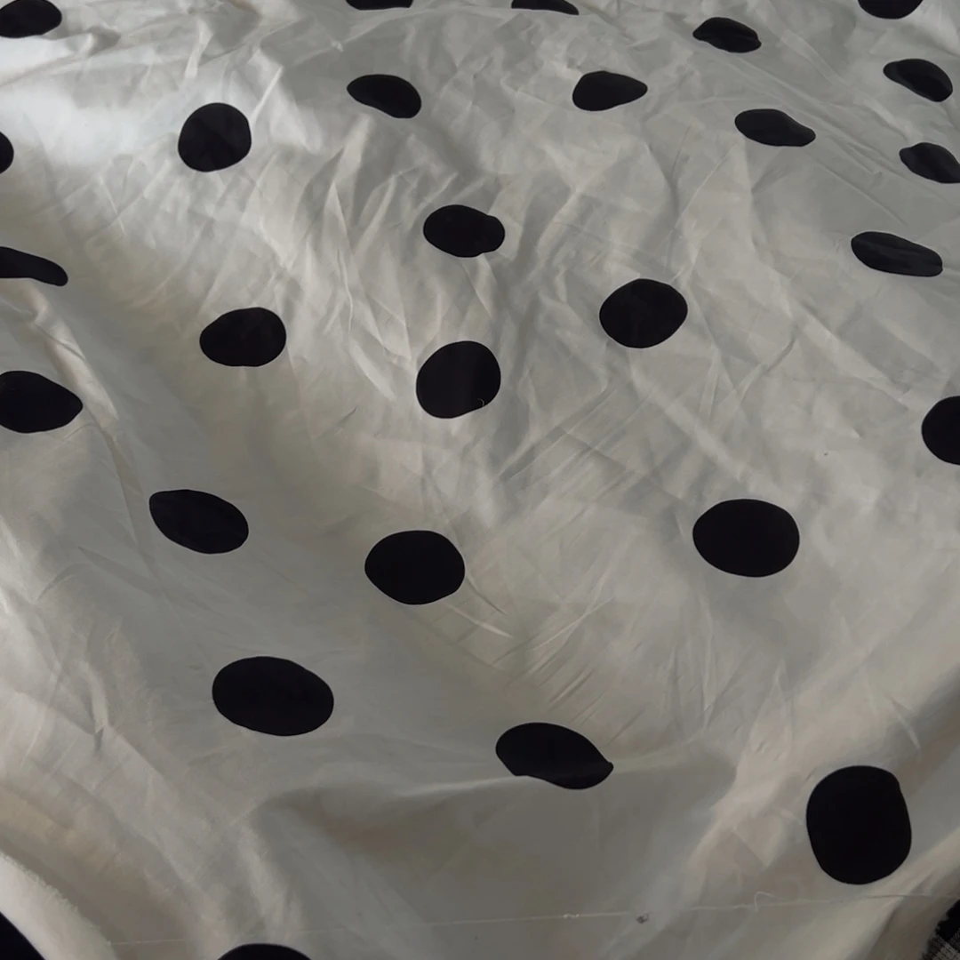 棉一米价港货原单纯棉弹力贡缎1.4米宽果子对面