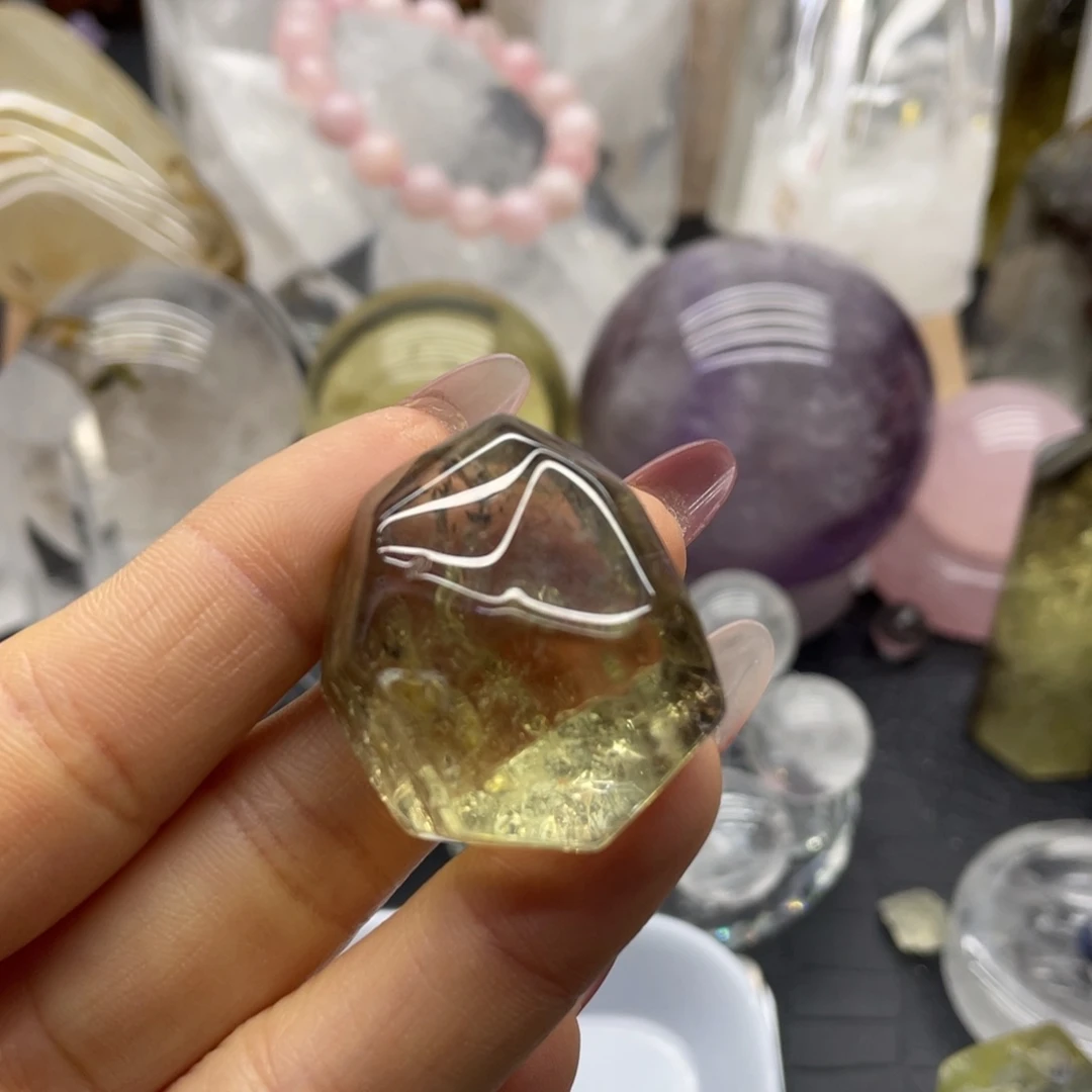 水晶珠宝半成品未镶嵌熙****）74