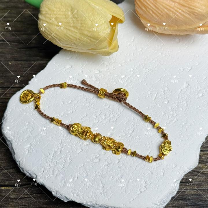 铜合金手链 吖吖 原创设计手链手工编织古法烧蓝项链手编10-