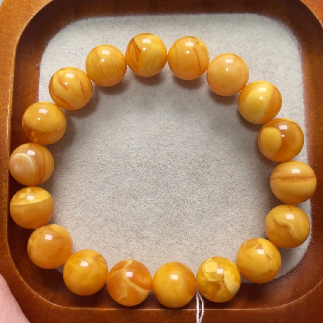 蜜蜡未镶嵌手串蜜蜡