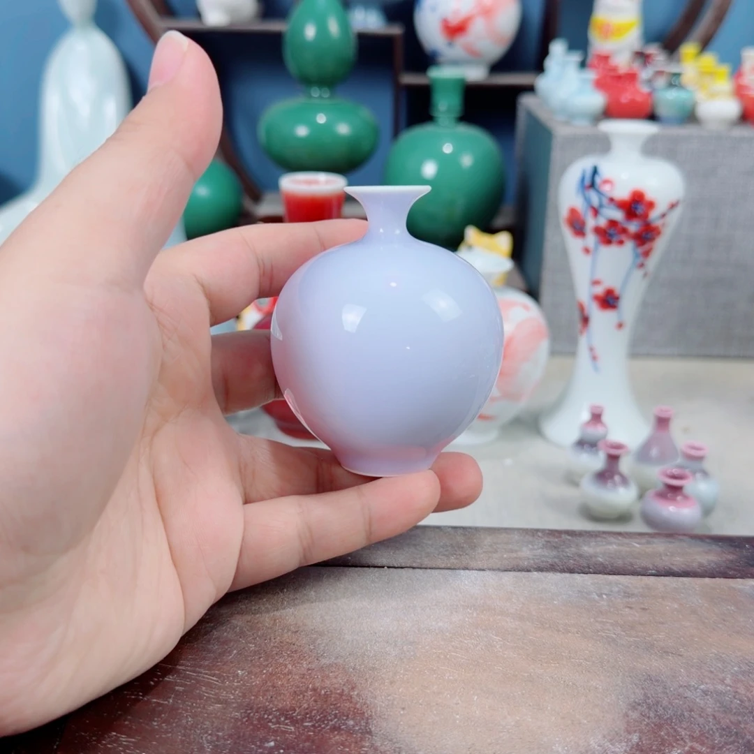 陶瓷手工小花器摆件