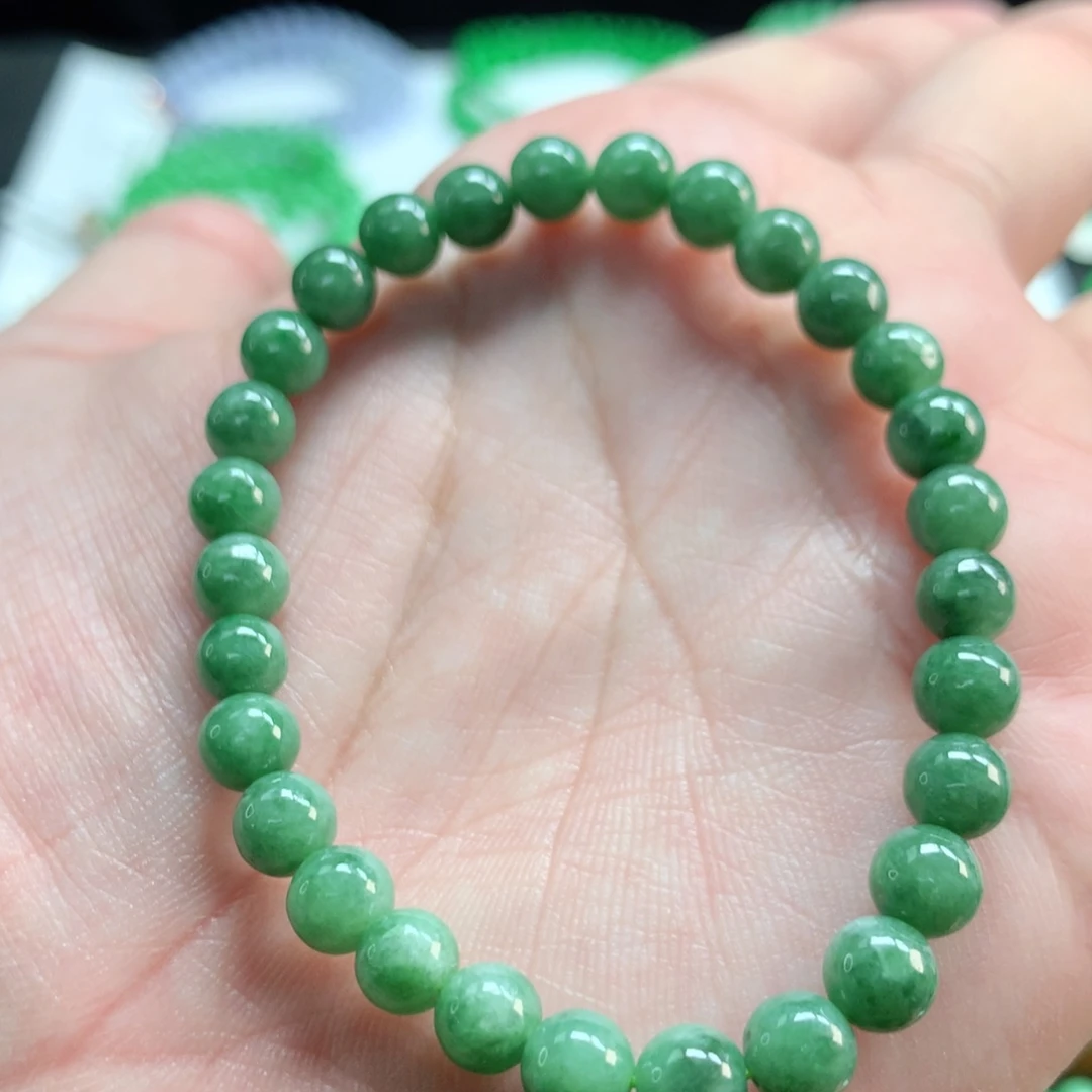 翡翠未镶嵌手链翡翠