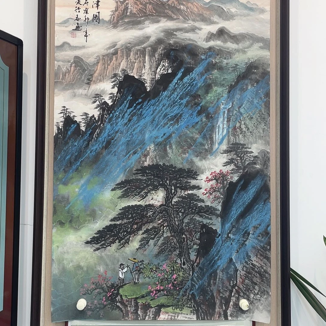 国画凌行志老师手绘国画精品
