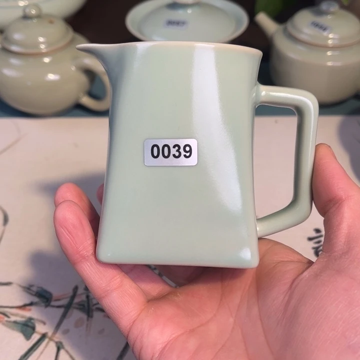 宇***机瓷杯子0039 青鸾汝瓷汝州发货