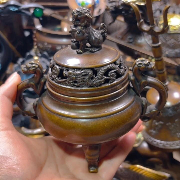 铜器摆件收收藏藏