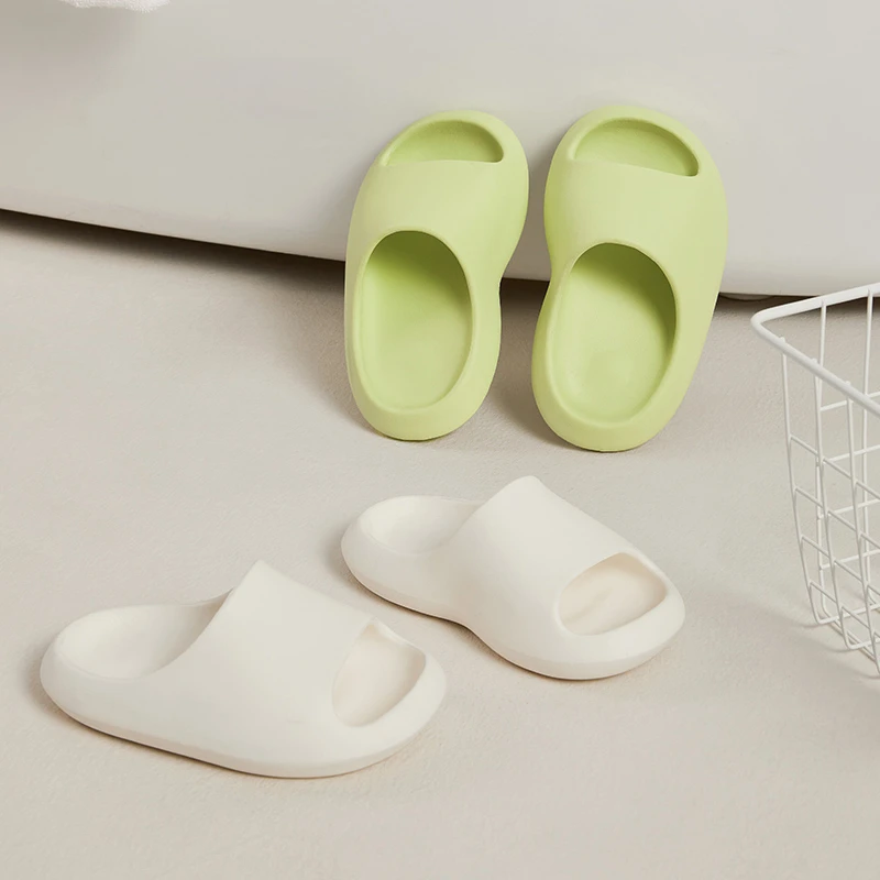 朴西小豌豆宝宝浴室洗澡防滑男女童软底家居室内小童凉拖儿童拖鞋