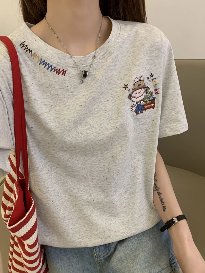 【401-500】休闲百搭时尚潮流卫衣T恤半袖