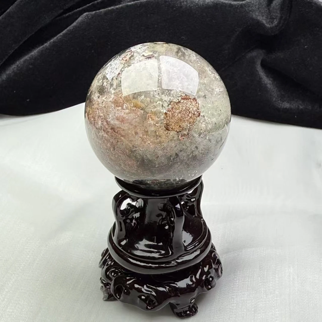 【非遗珍宝】四季幽灵圆珠水晶摆件 约44mm（多样性发其一）