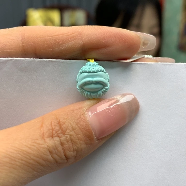 云***卷绿松石未镶嵌配饰