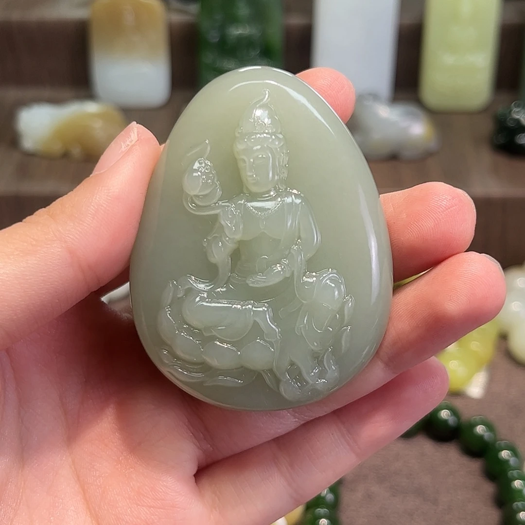 和田玉未镶嵌手串