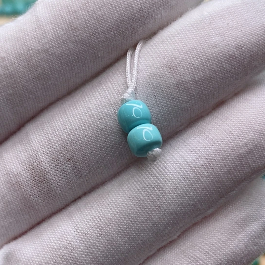 绿松石未镶嵌珠宝奇石6mm