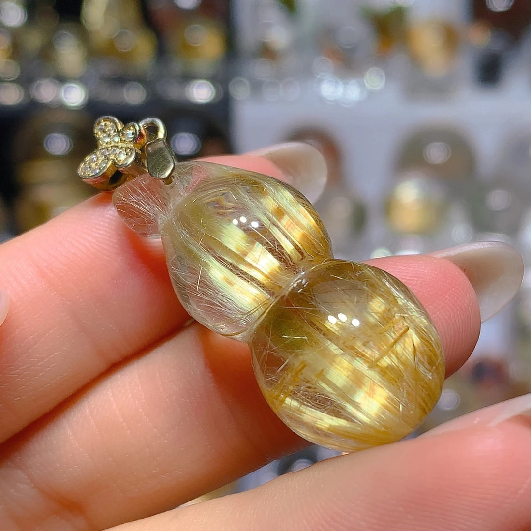 水晶银S925镀金镶嵌珠宝半成品
