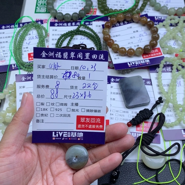 山***耶和田玉未镶嵌颈饰