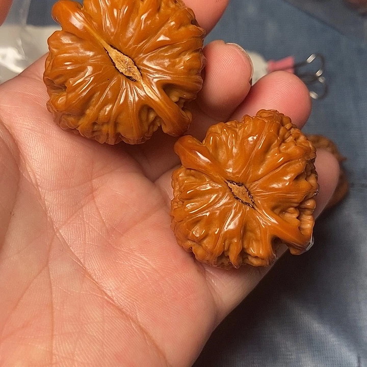 浮***沉吊坠文玩核桃白42