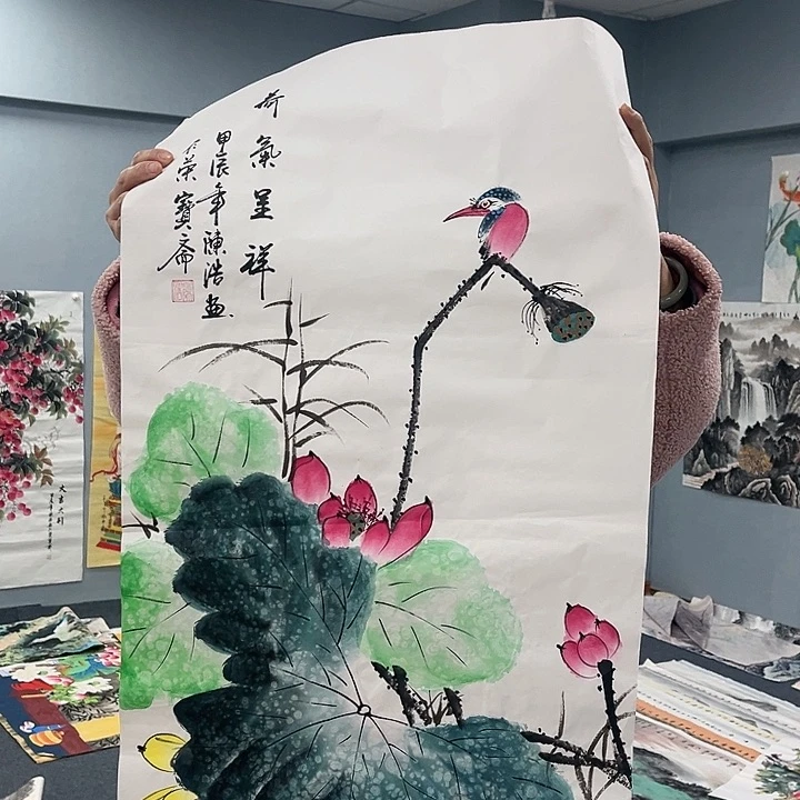 国画我是你的小可爱啊我的小可爱我的小