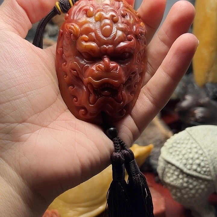 寿山石寿山石手把件