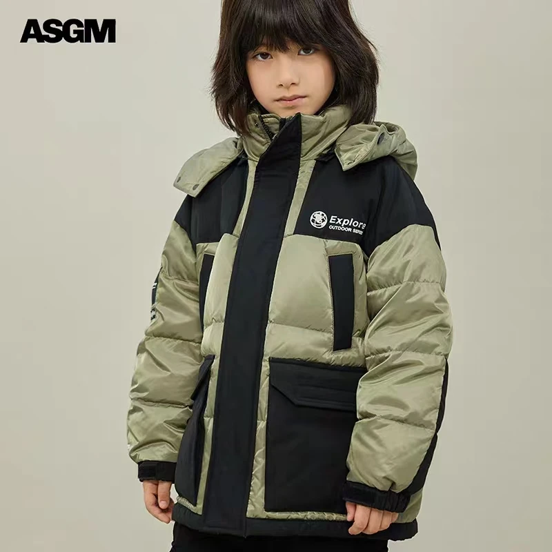 【杨杨}高级拼接青绿羽羽服