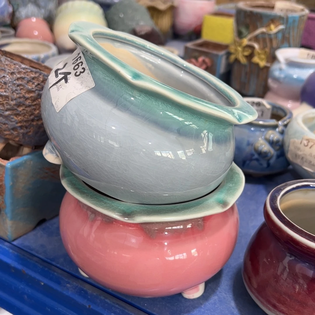 陶瓷多肉小花盆@@1663