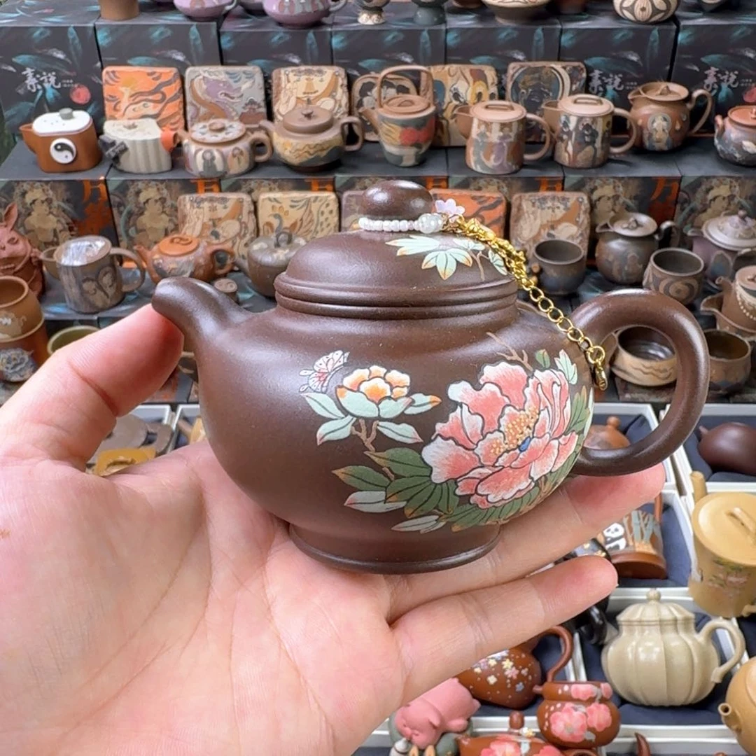 茶壶紫砂180cc原矿精工半手