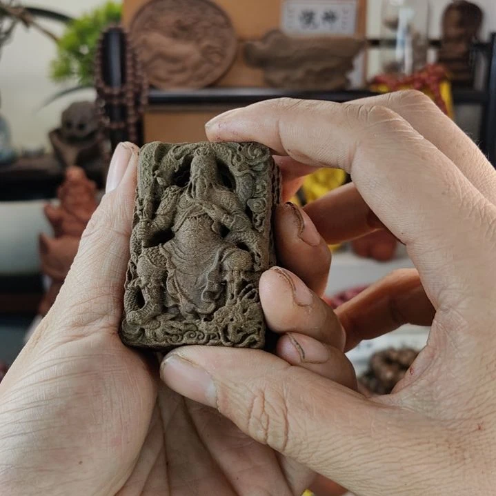 泥塑栀子花香关公香牌福利款福利价