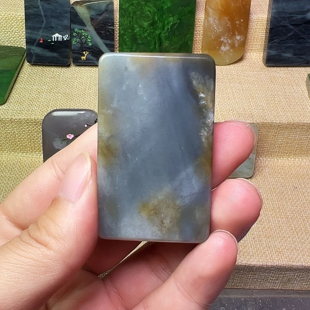 和田玉珠宝半成品未镶嵌