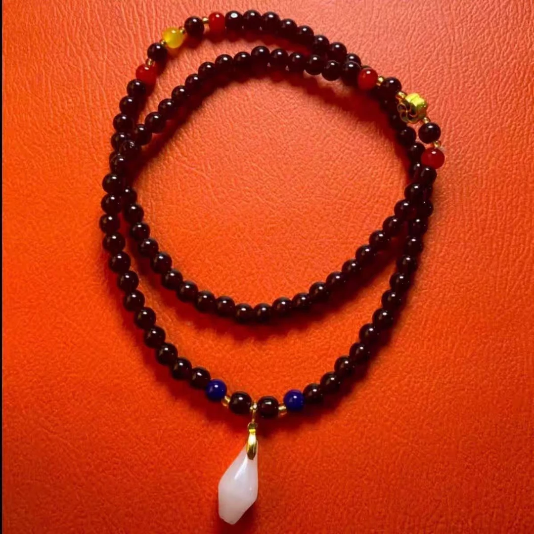 石榴石三圈（无礼盒）QW379