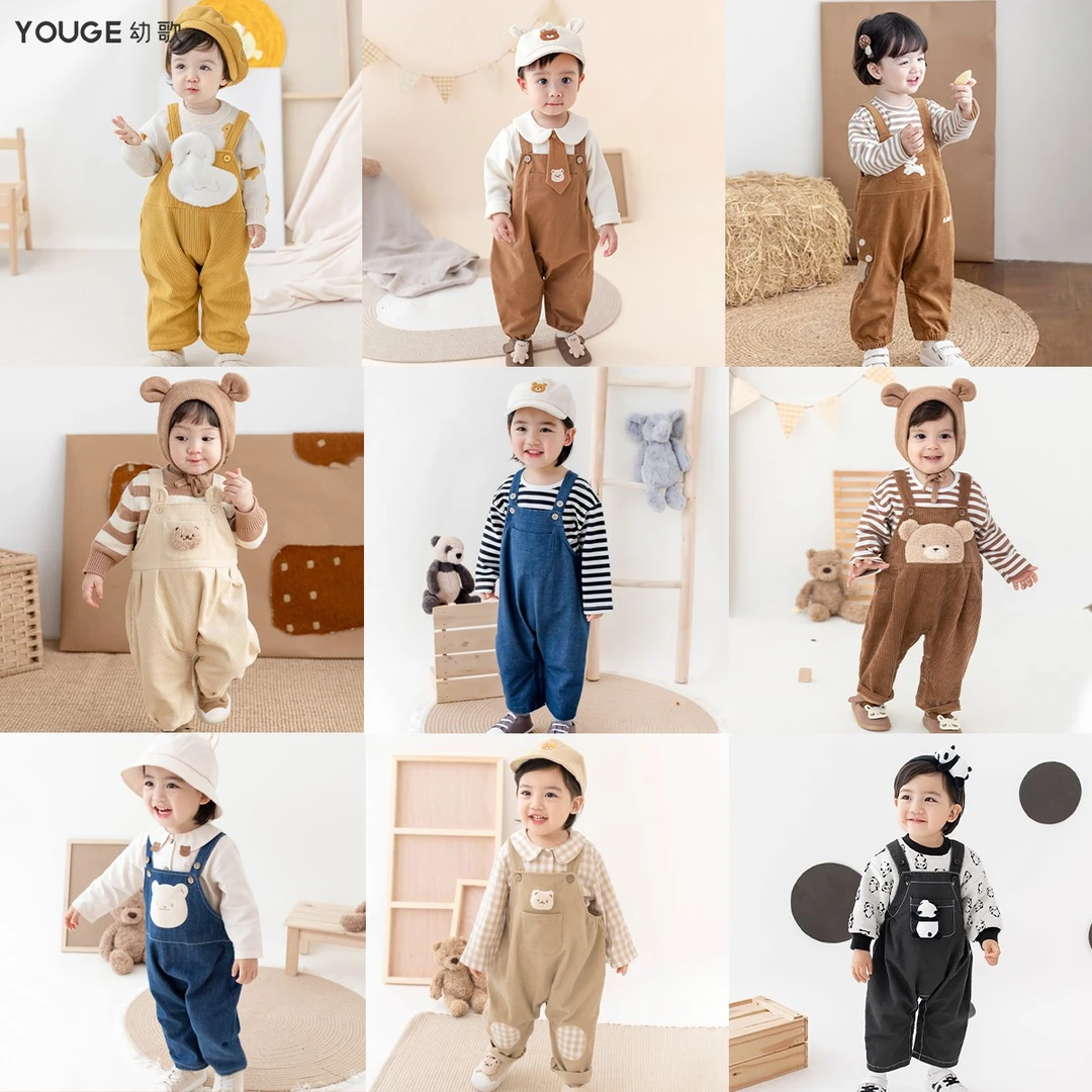 YOUGE幼歌【背带裤合集】婴幼儿弹力背带裤合集