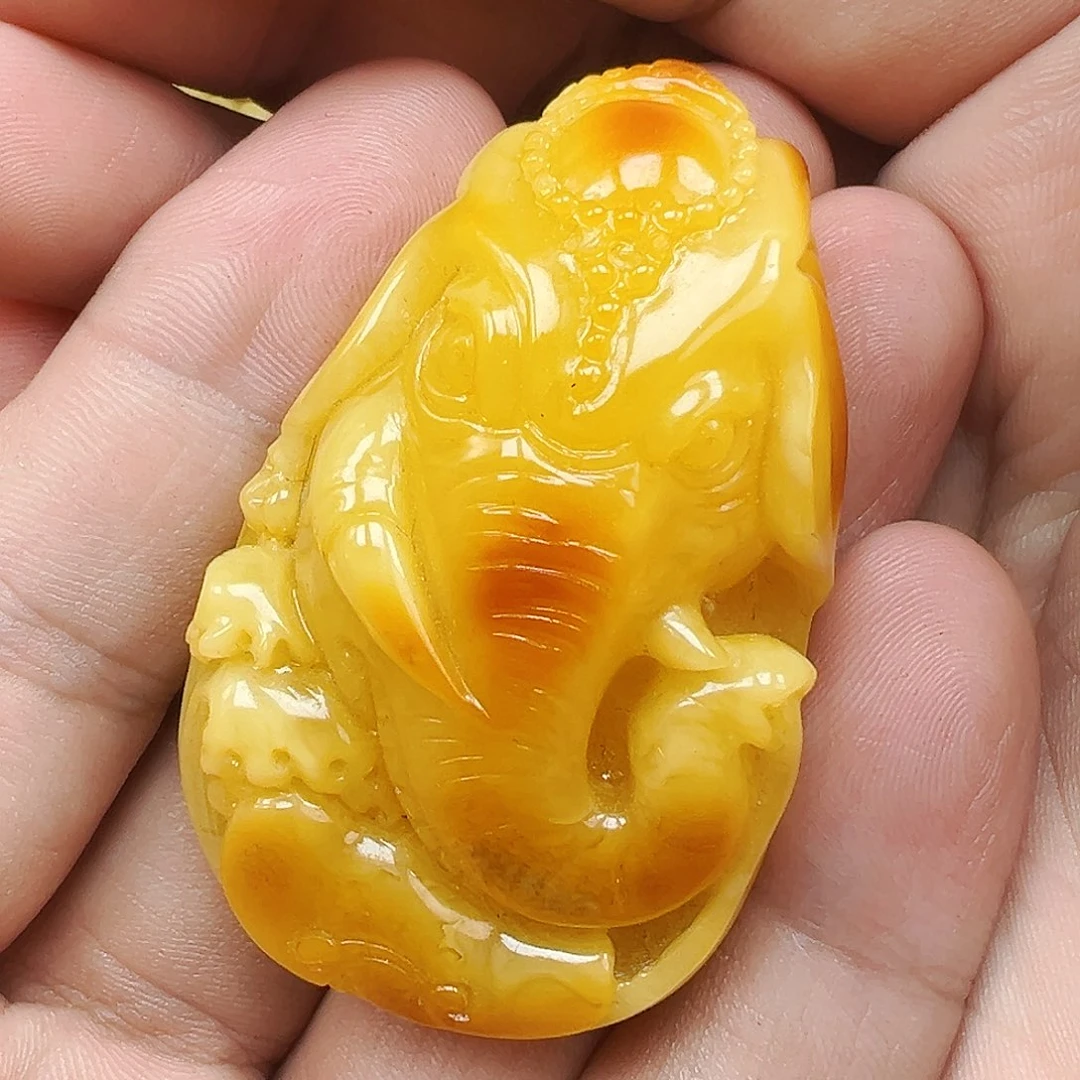 蜜蜡颈饰未镶嵌蜜蜡吊坠