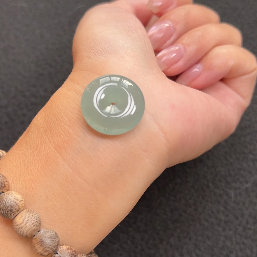 翡翠未镶嵌颈饰天然A货缅甸翡翠