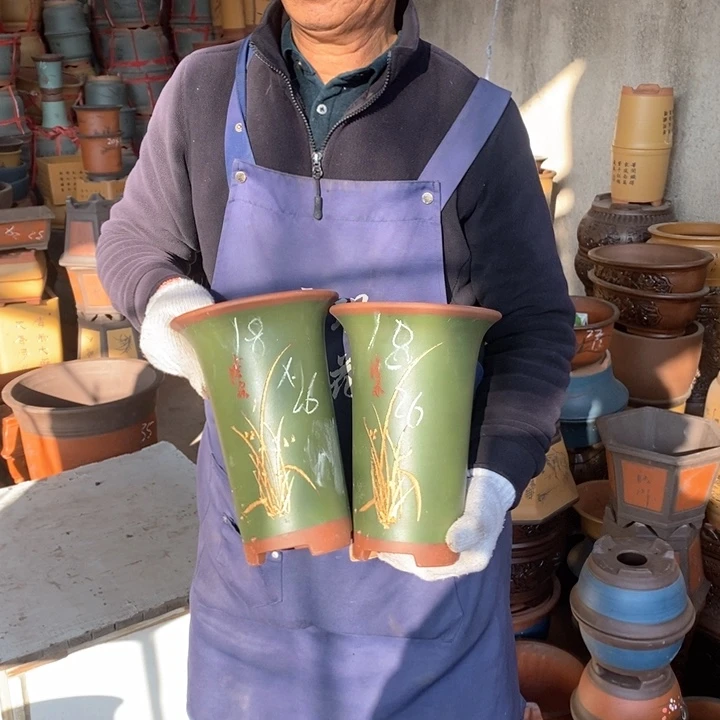 紫砂花盆花盆花盆