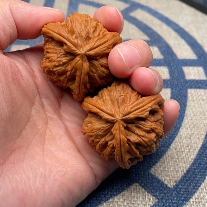 吊坠文玩核桃语**情三棱