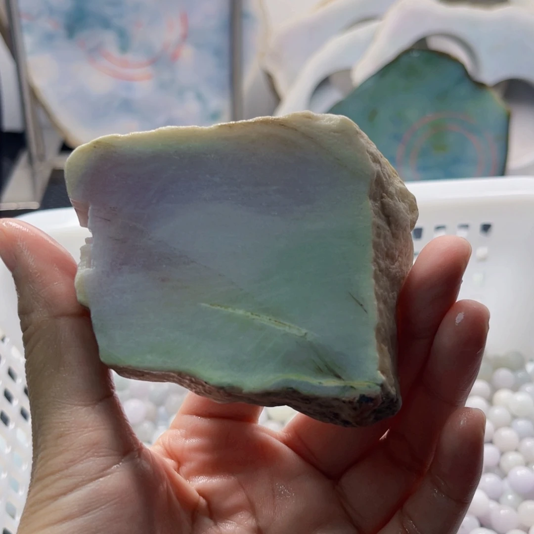 英***梦翡翠未镶嵌挂件缅甸翡翠